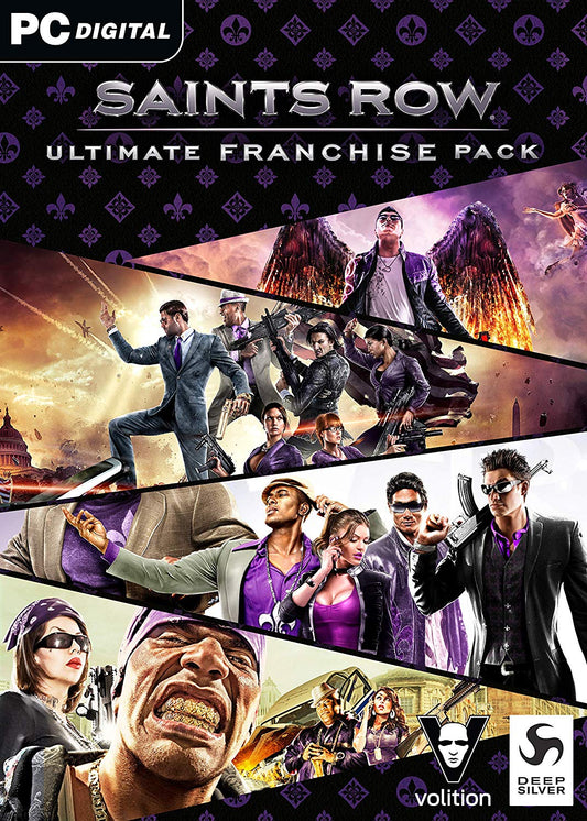 SAINTS ROW ULTIMATE FRANCHISE PACK - STEAM - WORLDWIDE - MULTILANGUAGE - PC - Libelula Vesela - Jocuri video