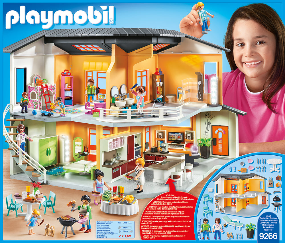 CASA MODERNA - PLAYMOBIL (PM9266) - Libelula Vesela - Jucarii