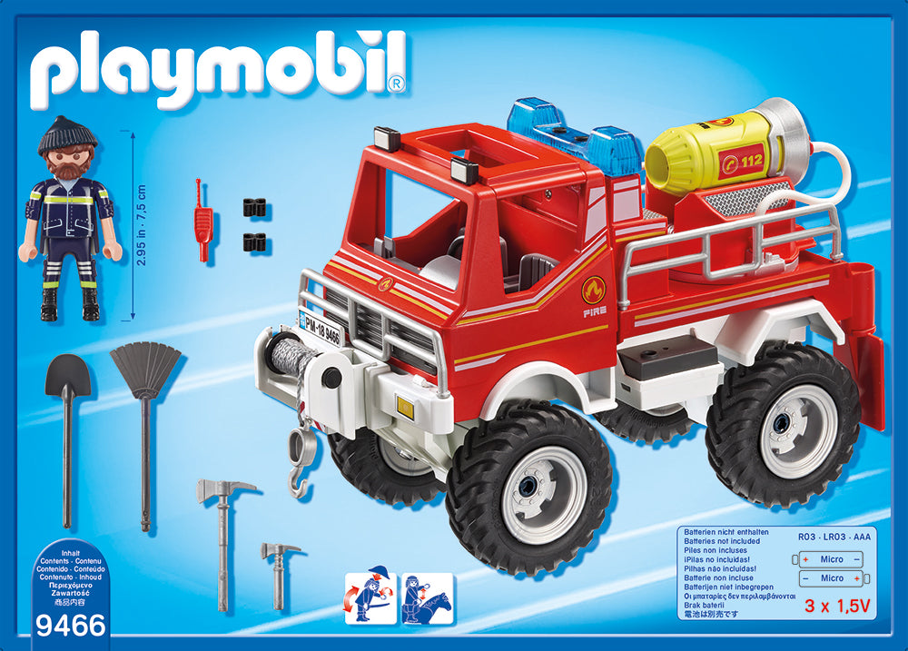 CAMION DE POMPIERI - PLAYMOBIL (PM9466) - Libelula Vesela - Jucarii