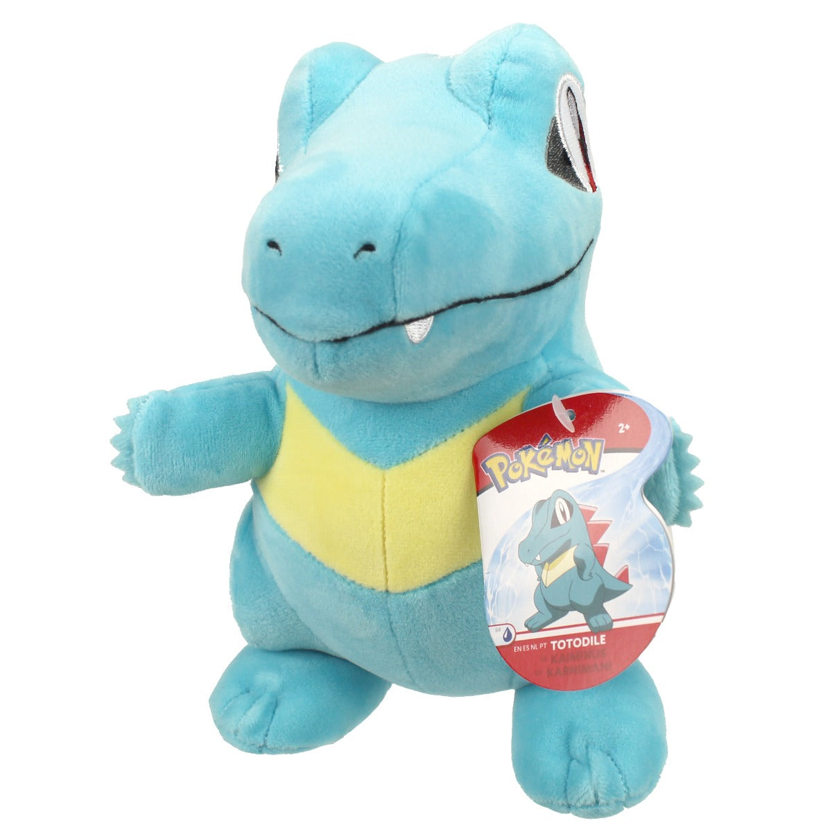 JUCARIE DE PLUS 20 CM, POKEMON, TOTODILE - JAZWARES (95243) - Libelula Vesela - Jucarii