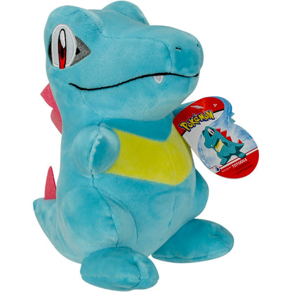 JUCARIE DE PLUS 20 CM, POKEMON, TOTODILE - JAZWARES (95243) - Libelula Vesela - Jucarii