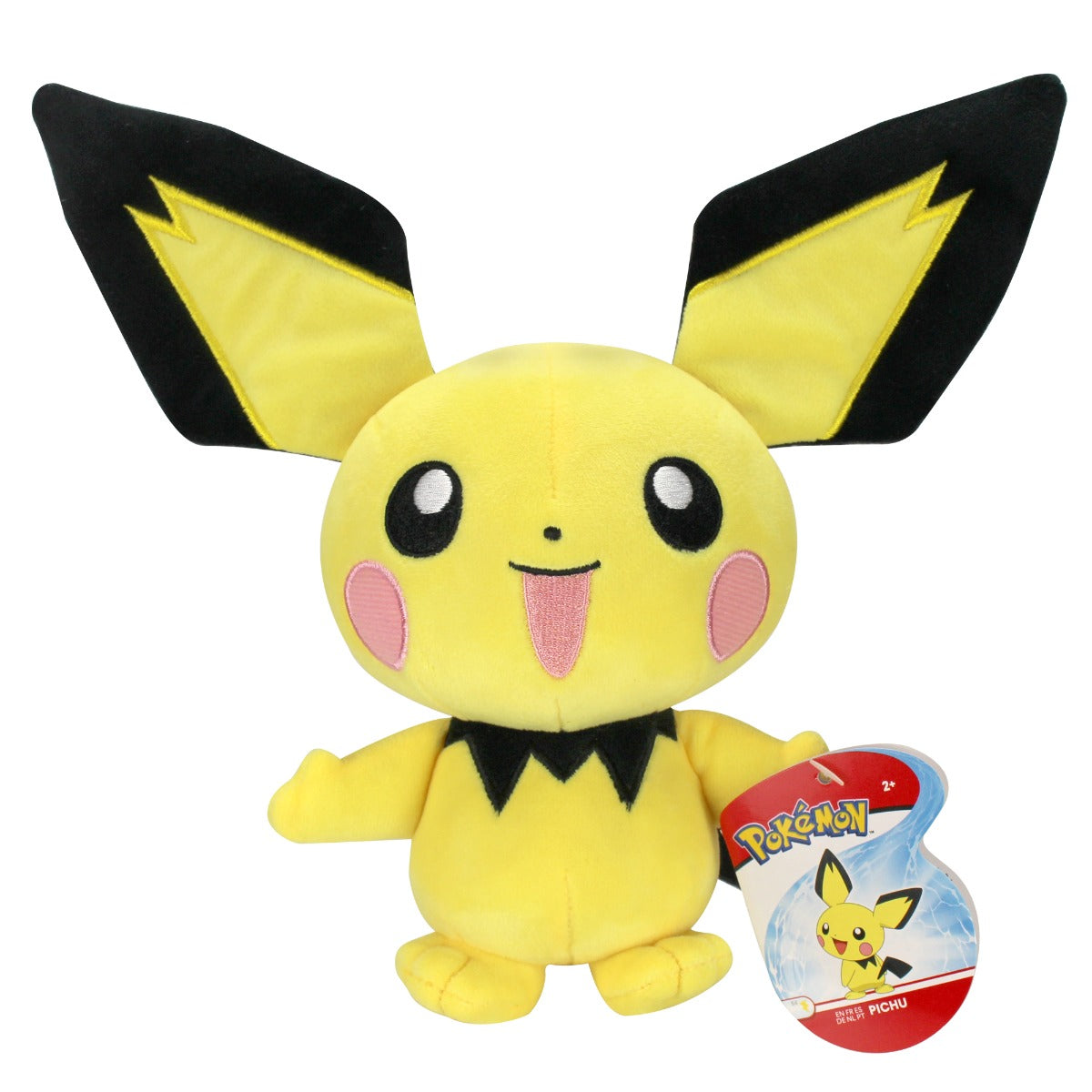 JUCARIE DE PLUS 20 CM, POKEMON, PICHU - JAZWARES (95244) - Libelula Vesela - Jucarii