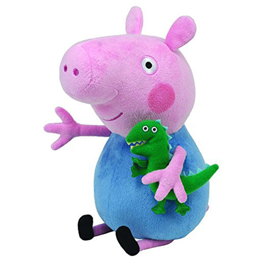 PLUS LICENTA PEPPA PIG, GEORGE (28 CM) - TY (ST9XTY96231) - Libelula Vesela - Jucarii