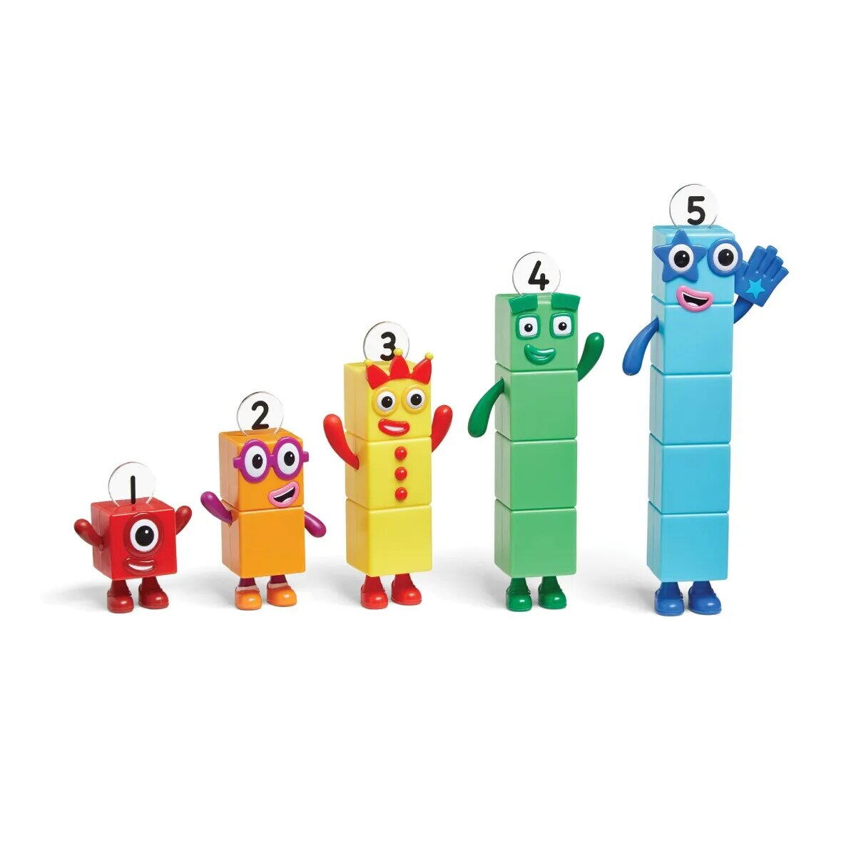 SET FIGURINE NUMBERBLOCKS - DE LA UNU LA CINCI - HAND2MIND (HM95356-UK) - Libelula Vesela - Jucarii