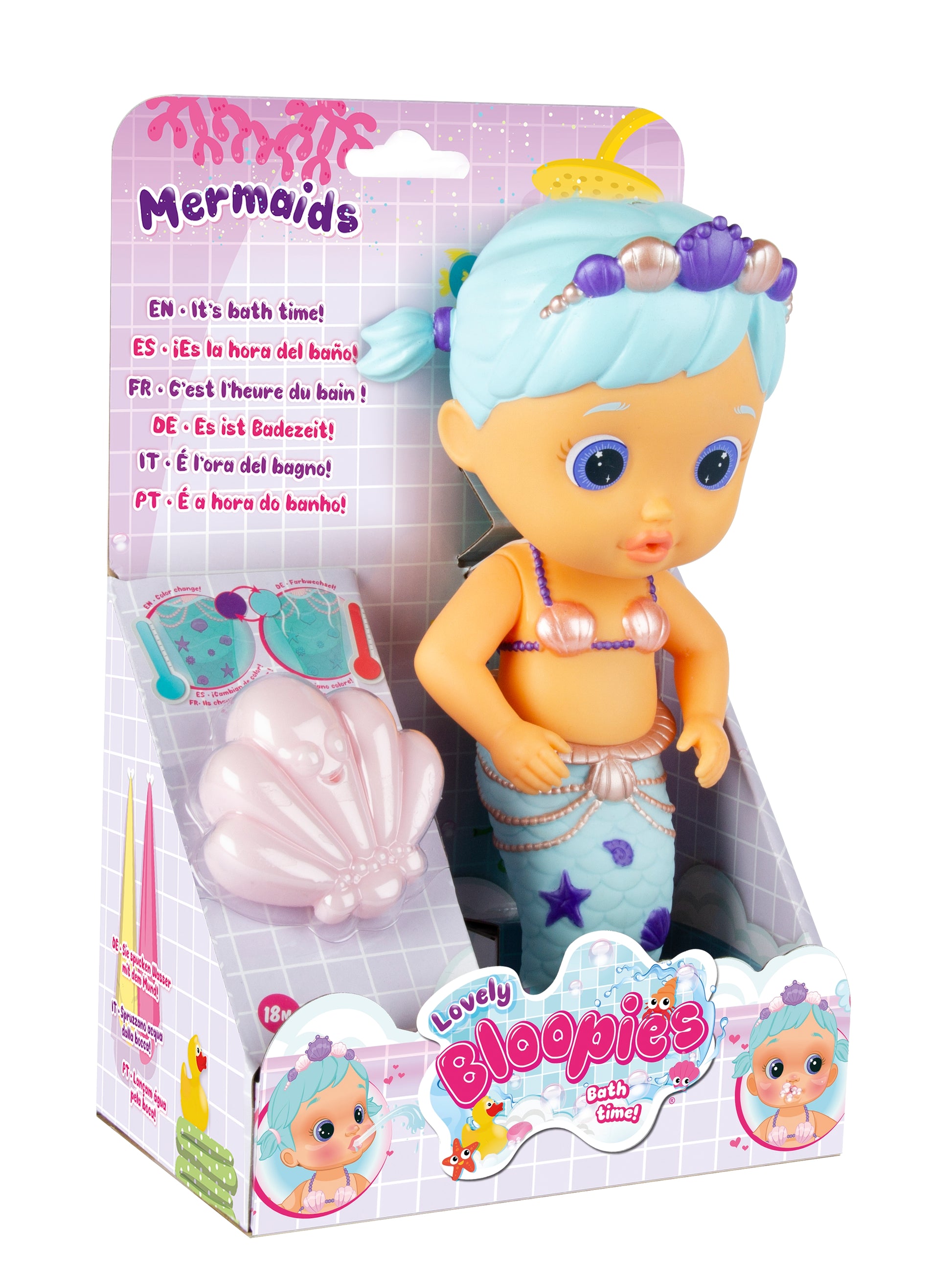 BLOOPIES PAPUSA SCAFANDRU SIRENA LOVELY - IMC TOYS (99630) - Libelula Vesela - Jucarii