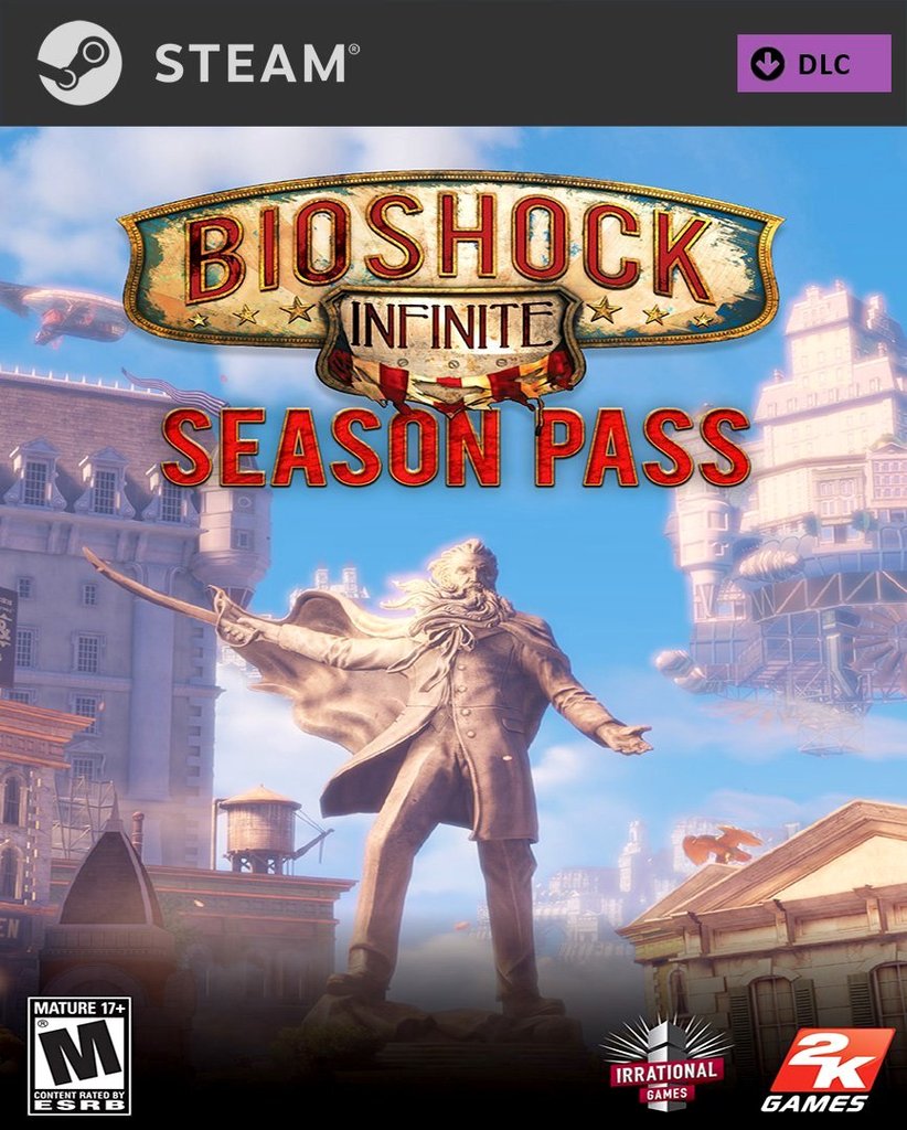 BIOSHOCK INFINITE SEASON PASS (MAC) (DLC) - WORLDWIDE - Libelula Vesela - Jocuri video