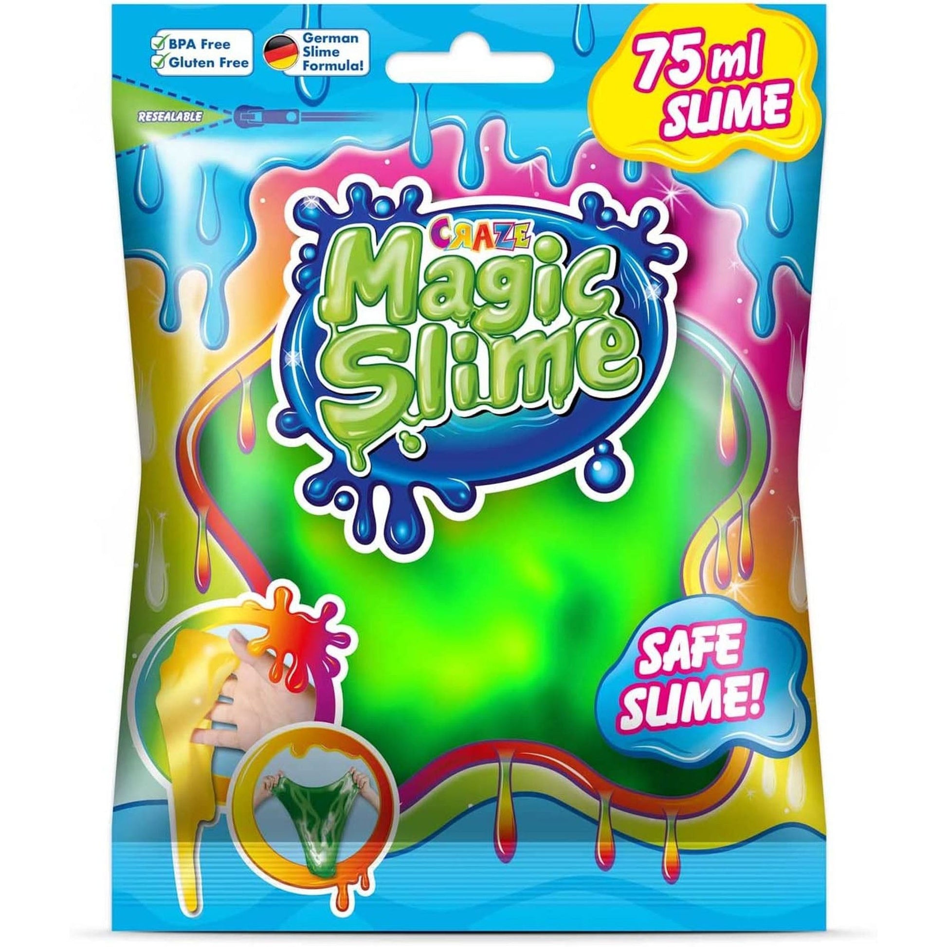 CRAZE - SLIME MAGIC IN PUNGUTA - DIVERSE CULORI - CRAZE (CRZ18583) - Libelula Vesela - Jucarii