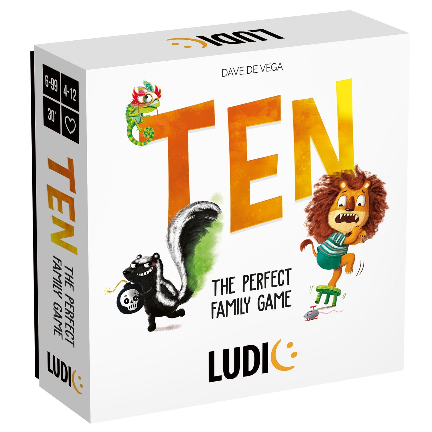 HEADU LUDIC - JOC DE FAMILIE "TEN" - HEADU (HE26029) - Libelula Vesela - Jucarii