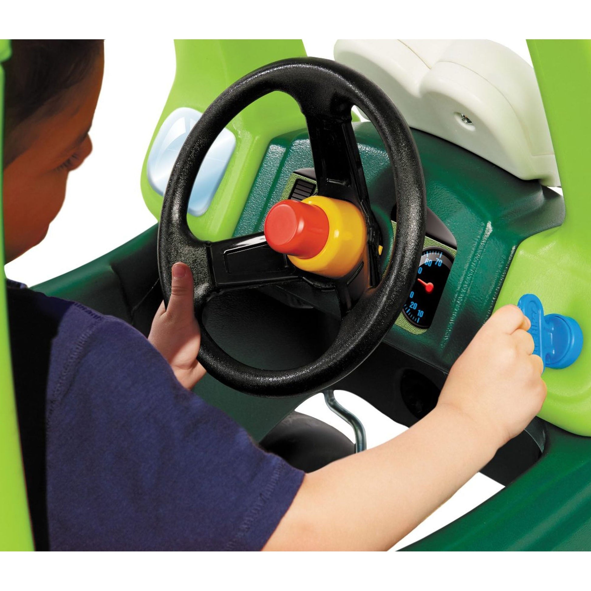 LITTLE TIKES - MASINUTA DINOZAUR COZY COUPE GO GREEN - LITTLE TIKES (LT17410) - Libelula Vesela - Jucarii