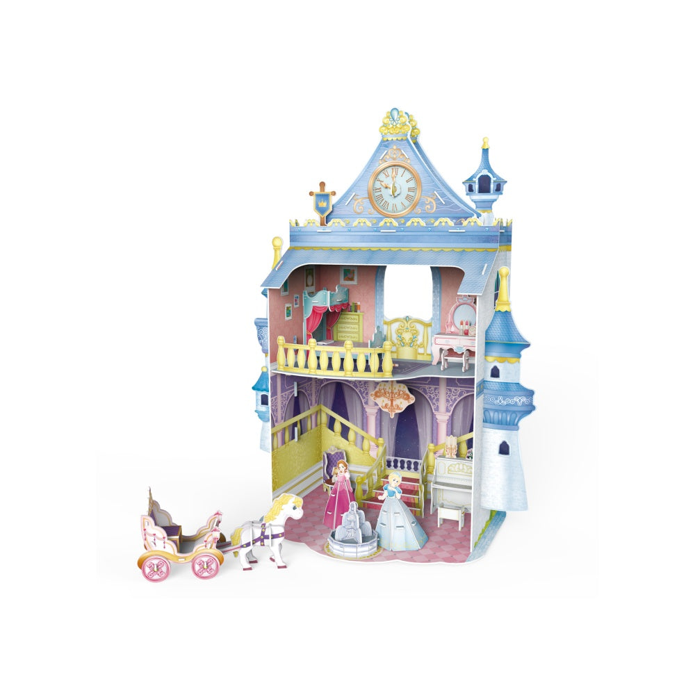 PUZZLE 3D CASTELUL BASMELOR 81 PIESE - CUBICFUN (CUP809H) - Libelula Vesela - Jucarii