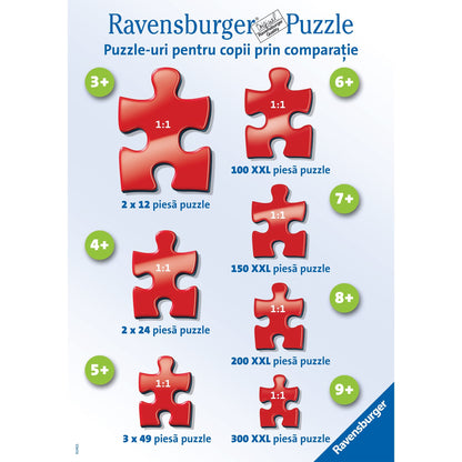 PUZZLE TIP RAMA DINO RANCH, 15 PIESE - RAVENSBURGER (RVSPC05587) - Libelula Vesela - Jucarii