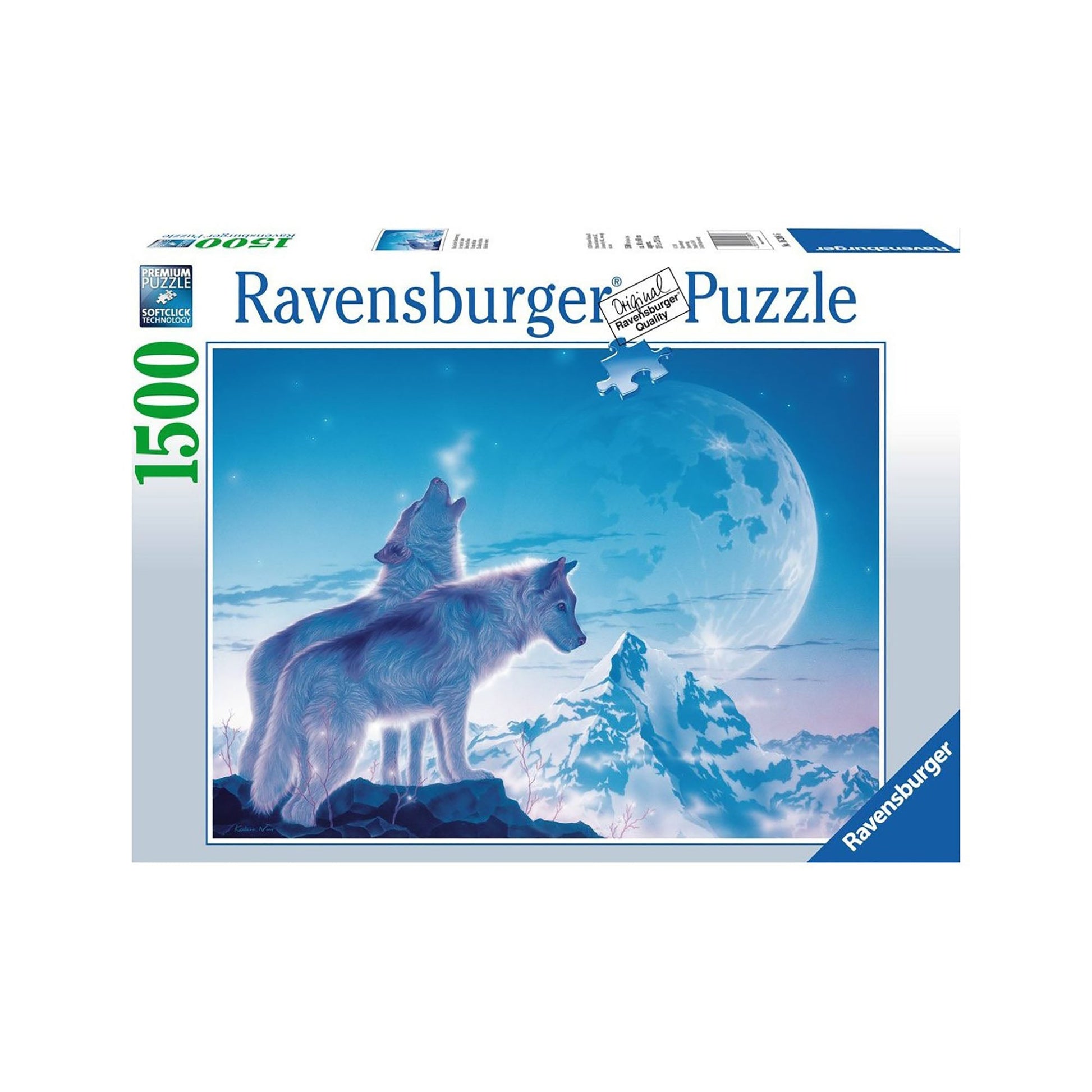 PUZZLE LUPI, 1500 PIESE - RAVENSBURGER (RVSPA16208) - Libelula Vesela - Jucarii