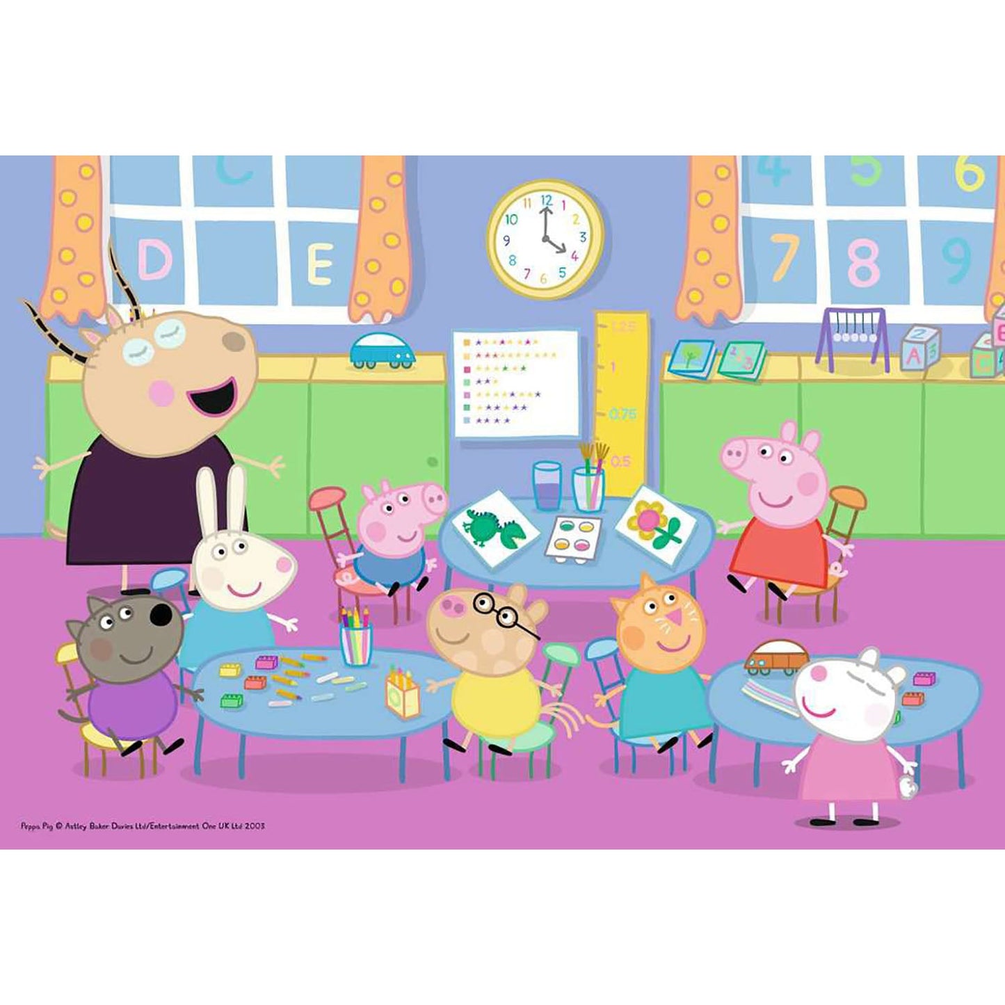 PUZZLE PEPPA PIG, 35 PIESE - RAVENSBURGER (RVSPC05618) - Libelula Vesela - Jucarii