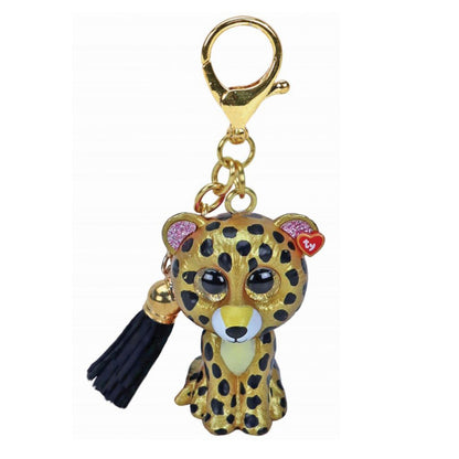 BRELOC MINI BOOS LEOPARDUL STERLING (6.5 CM) - TY (ST9XTY25061) - Libelula Vesela - Jucarii