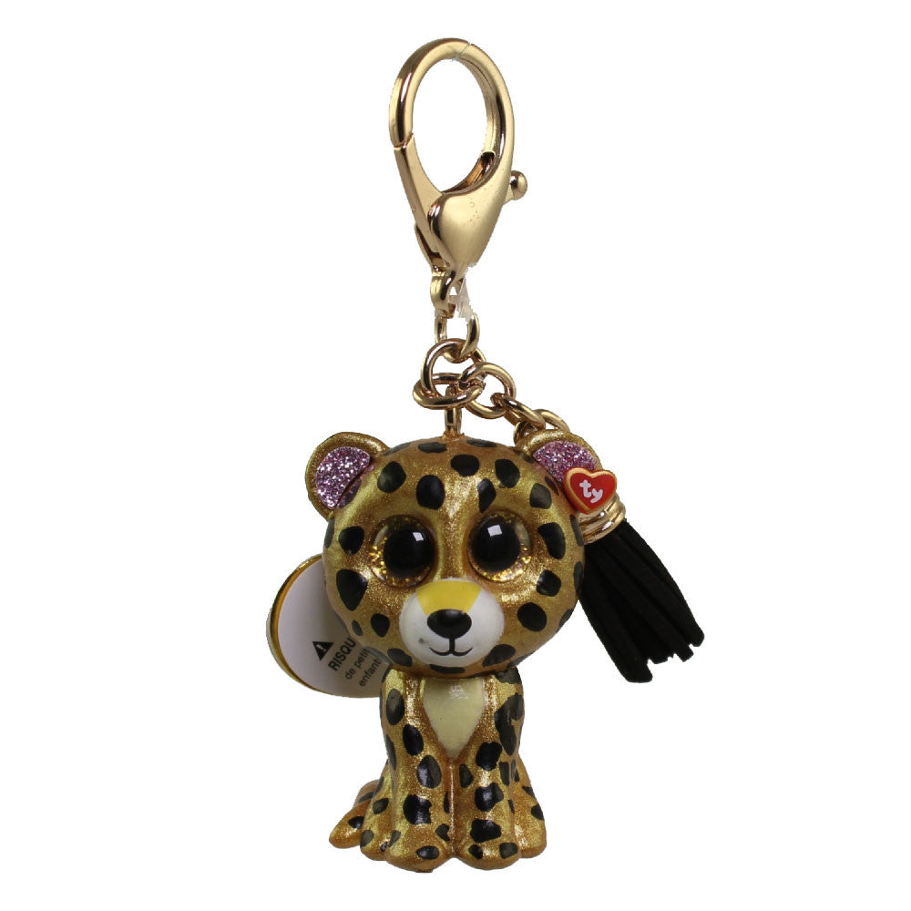 BRELOC MINI BOOS LEOPARDUL STERLING (6.5 CM) - TY (ST9XTY25061) - Libelula Vesela - Jucarii