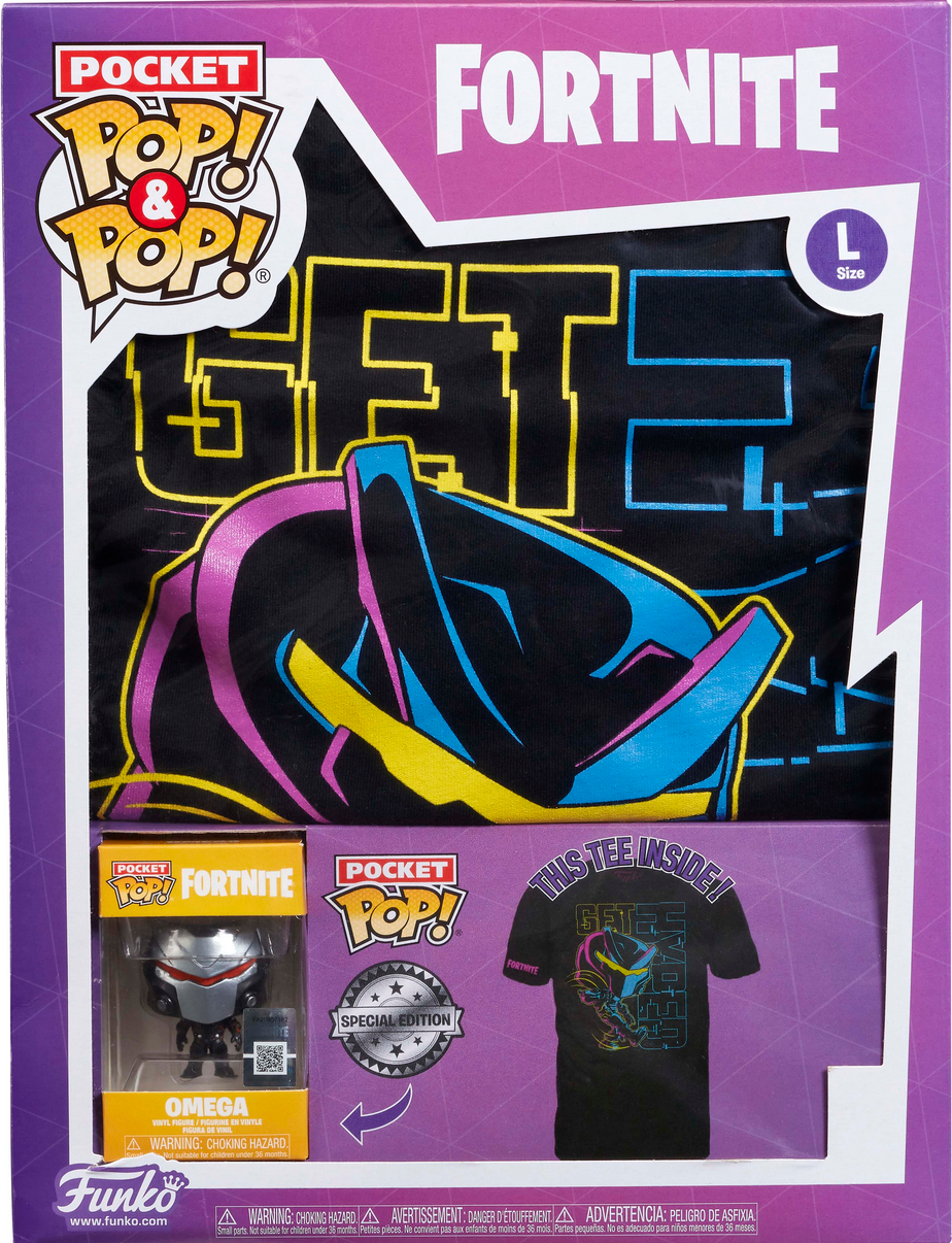 FIGURINA POCKET POP SI TRICOU OMEGA M / L / XL - FUNKO (45151/2/3) - Libelula Vesela - Jucarii