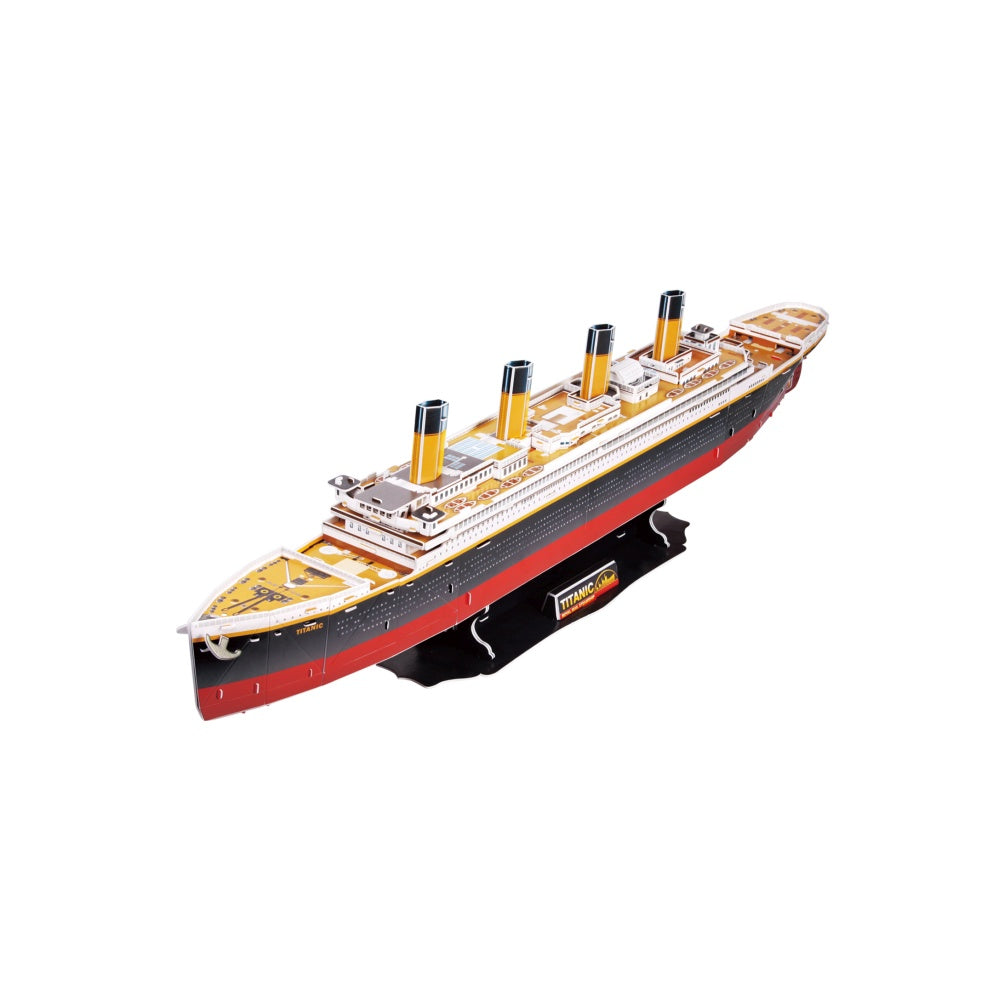 PUZZLE 3D NAVA MARE TITANIC 113 PIESE - CUBICFUN (CUT4011H) - Libelula Vesela - Jucarii