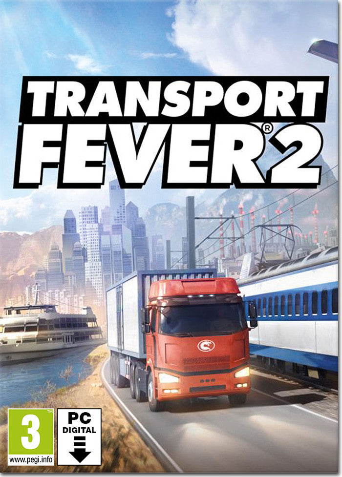 TRANSPORT FEVER 2 - PC - STEAM - MULTILANGUAGE - EU - Libelula Vesela - Jocuri video