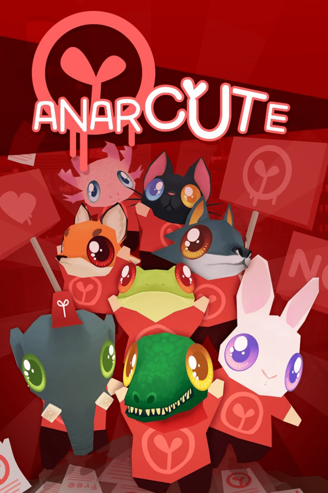 ANARCUTE - STEAM - PC - WORLDWIDE - MULTILANGUAGE - Libelula Vesela - Jocuri video