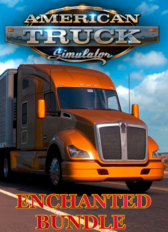 AMERICAN TRUCK SIMULATOR ENCHANTED BUNDLE - STEAM - PC - WORLDWIDE - MULTILANGUAGE - Libelula Vesela - Jocuri video