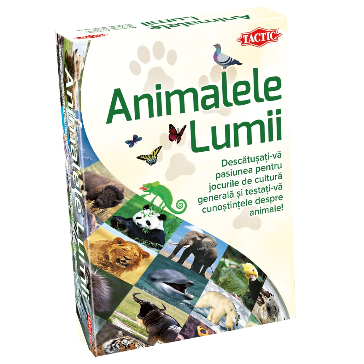 JOC DE SOCIETATE ANIMALELE LUMII - TACTIC GAMES (58629) - Libelula Vesela - Jucarii