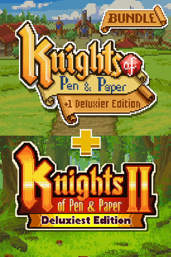 KNIGHTS OF PEN AND PAPER I & II COLLECTION - STEAM - PC - WORLDWIDE - Libelula Vesela - Jocuri video