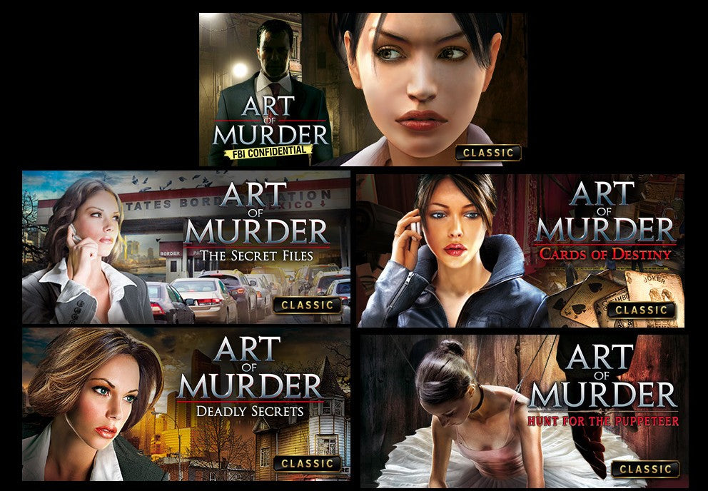 ART OF MURDER FRANCHISE BUNDLE - PC - STEAM - MULTILANGUAGE - WORLDWIDE - Libelula Vesela - Jocuri video