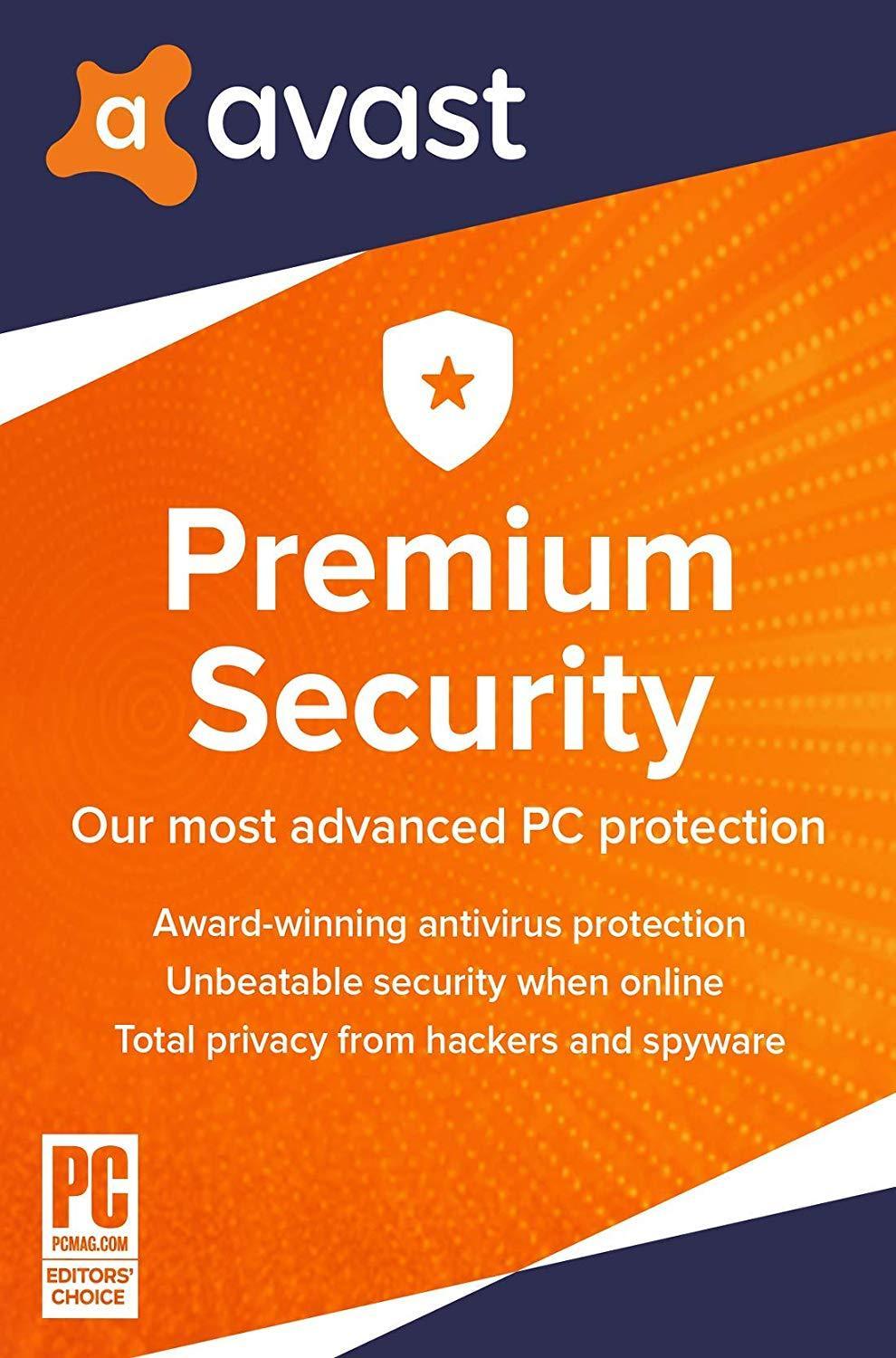 AVAST PREMIUM SECURITY 2020 KEY (3 YEARS / 1 DEVICE) - OFFICIAL WEBSITE - PC - WORLDWIDE - MULTILANGUAGE - Libelula Vesela - Jocuri video