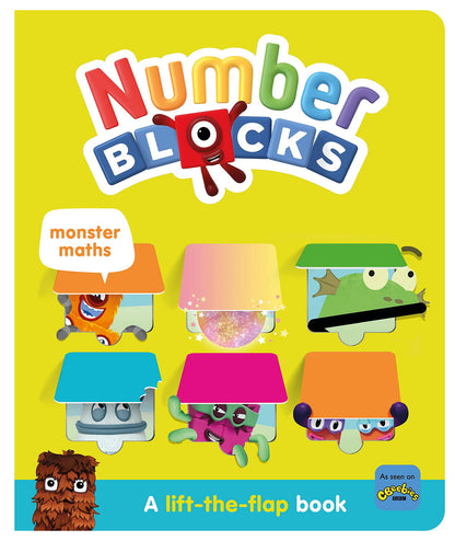 CARTICICA DESCHIDE FERESTRELE - NUMBERBLOCKS - MONSTRULETI - NUMBERBLOCKS (9781782269946) - Libelula Vesela - Carti