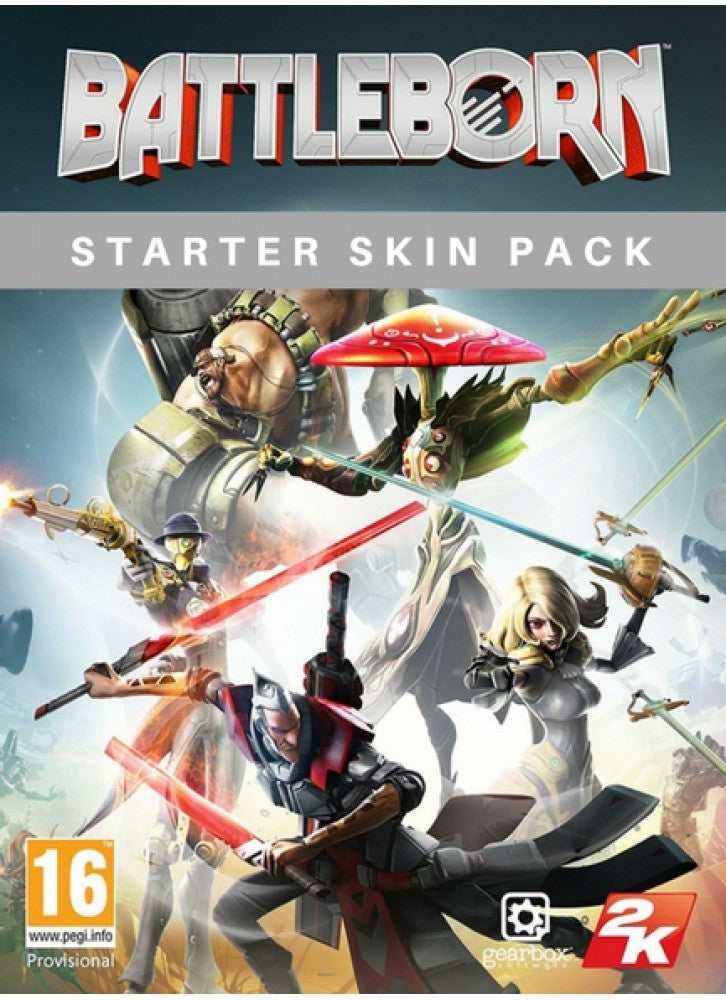 BATTLEBORN - STARTER SKIN PACK - PC - OFFICIAL WEBSITE - MULTILANGUAGE - WORLDWIDE - Libelula Vesela - Jocuri video