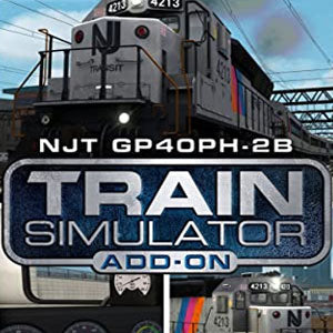 TRAIN SIMULATOR: NJ TRANSIT GP40PH-2B LOCO ADD-ON (DLC) - STEAM - KEY GLOBAL - PC - STEAM - MULTILANGUAGE - WORLDWIDE - Libelula Vesela - Jocuri video