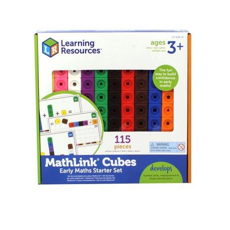 SET 100 PIESE MATHLINK CU CARDURI PENTRU INCEPATORI - LEARNING RESOURCES (LSP4286-UK) Libelula Vesela