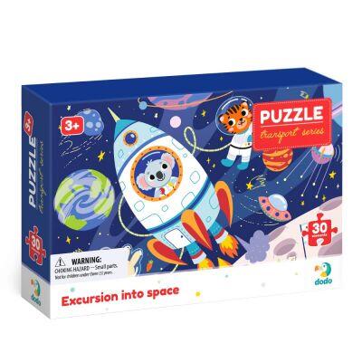 PUZZLE - CALATORIE PRIN SPATIU (30 PIESE) - DODO (DO300374) - Libelula Vesela - Jucarii