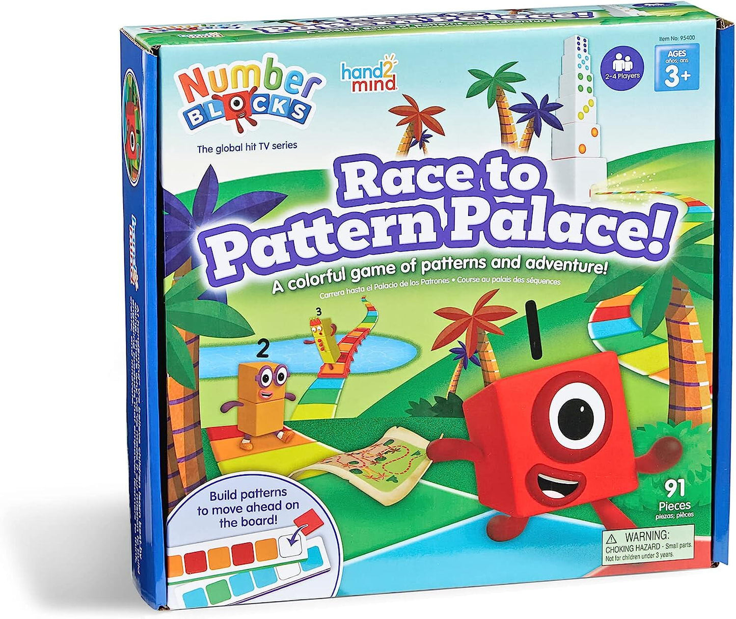 JOC NUMBERBLOCKS - CURSA DE LA PALATUL MODELELOR - HAND2MIND (HM95400-UK) - Libelula Vesela - Jucarii