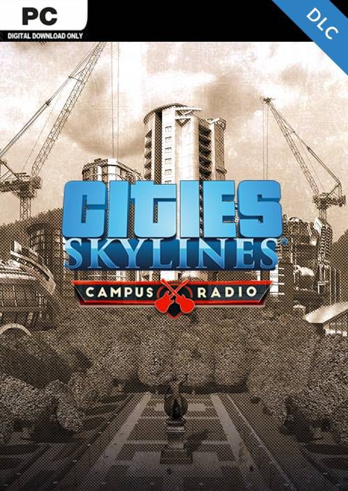 CITIES: SKYLINES - CAMPUS ROCK - STEAM - WORLDWIDE - MULTILANGUAGE - PC - Libelula Vesela - Jocuri video