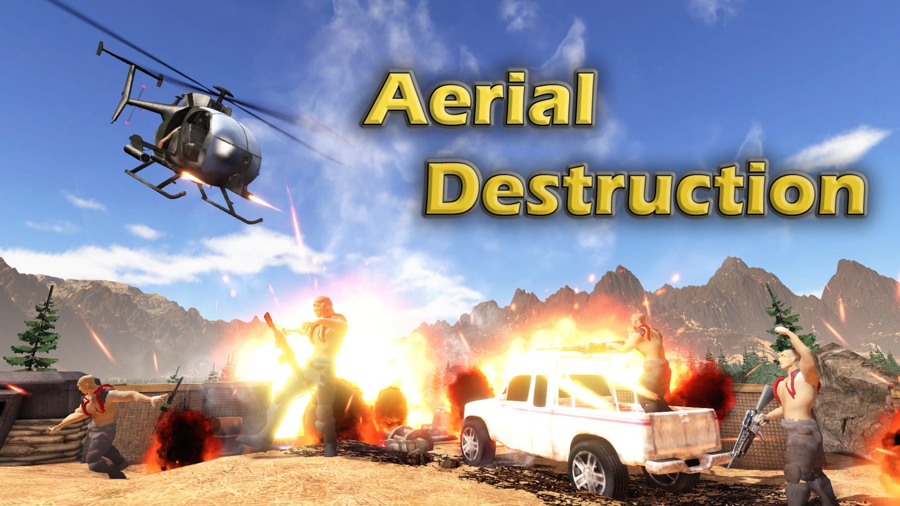 AERIAL DESTRUCTION - STEAM - PC - WORLDWIDE - MULTILANGUAGE - Libelula Vesela - Jocuri video