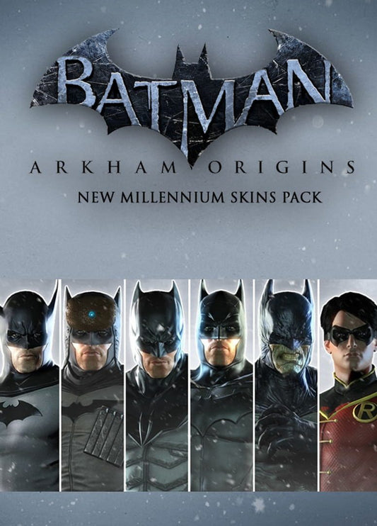 BATMAN: ARKHAM ORIGINS - NEW MILLENIUM SKINS PACK - PC - STEAM - MULTILANGUAGE - WORLDWIDE - Libelula Vesela - Jocuri video