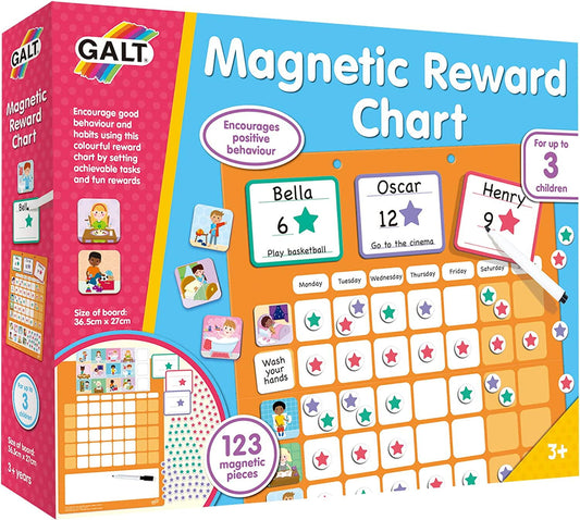 SET EDUCATIV MAGNETIC - PANOUL RECOMPENSELOR - GALT (1105605) - Libelula Vesela - Jucarii