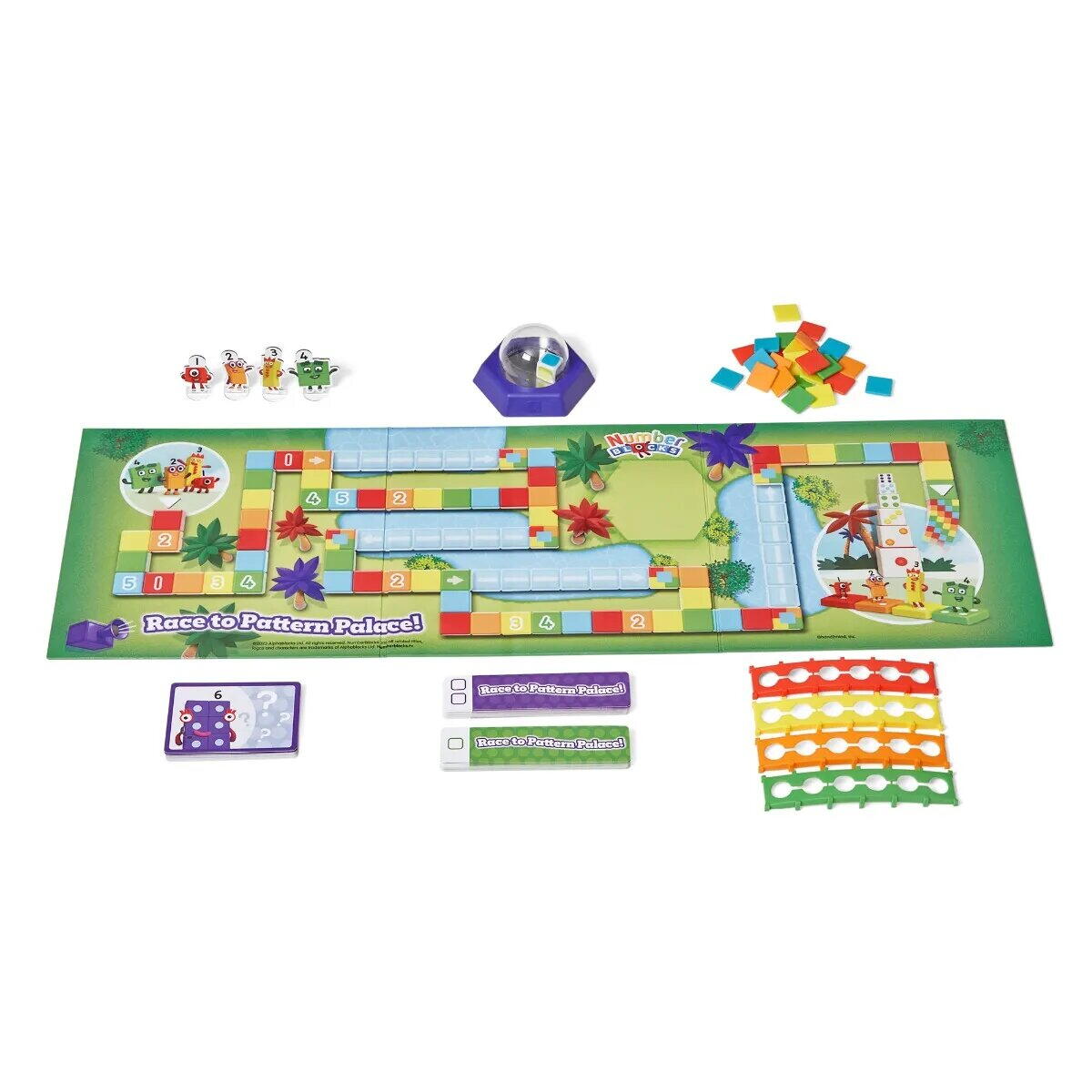 JOC NUMBERBLOCKS - CURSA DE LA PALATUL MODELELOR - HAND2MIND (HM95400-UK) - Libelula Vesela - Jucarii