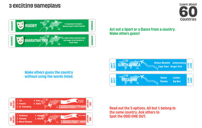 JOC SMART STICKS - TARI - CHALK AND CHUCKLES (CCPPL061) - Libelula Vesela - Jucarii