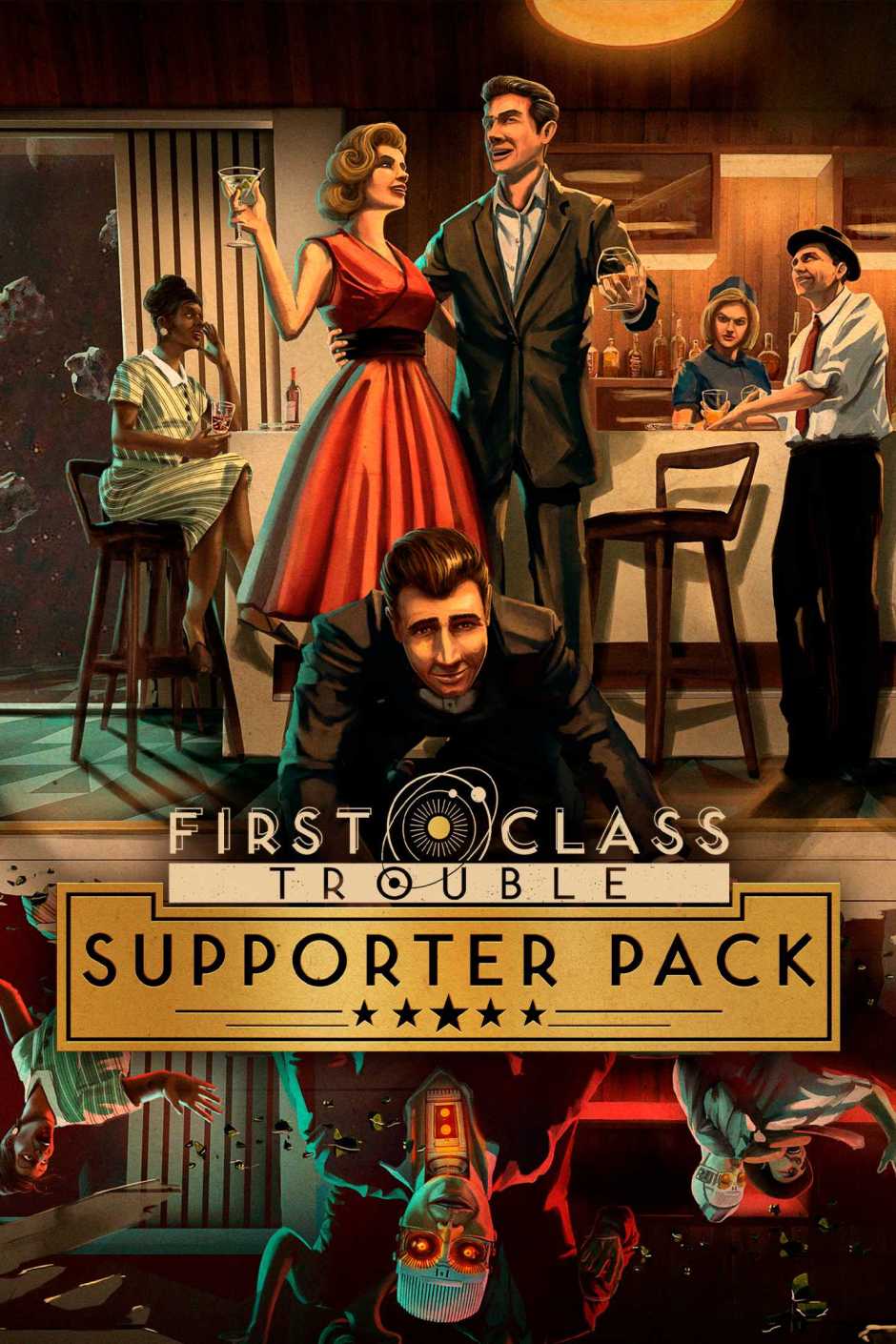 FIRST CLASS TROUBLE - SUPPORTER PACK (DLC) - PC - STEAM - MULTILANGUAGE - WORLDWIDE - Libelula Vesela - Jocuri video