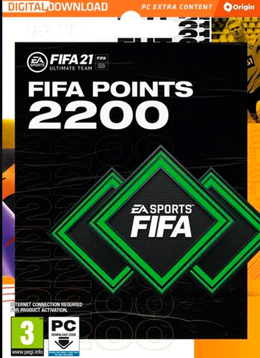 FIFA 21 - 2200 FUT POINTS - PC - ORIGIN - MULTILANGUAGE - WORLDWIDE - Libelula Vesela - Jocuri video