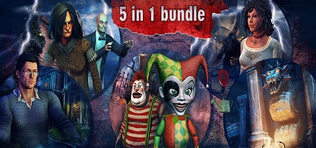 HIDDEN OBJECT BUNDLE 5 IN 1 - STEAM - MULTILANGUAGE - WORLDWIDE - PC - Libelula Vesela - Jocuri video