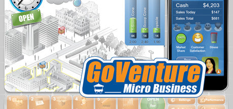 GOVENTURE MICRO BUSINESS - STEAM - MULTILANGUAGE - WORLDWIDE - PC - Libelula Vesela - Jocuri video