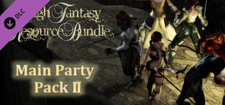 RPG MAKER: HIGH FANTASY MAIN PARTY PACK II - STEAM - MULTILANGUAGE - WORLDWIDE - PC - Libelula Vesela - Software