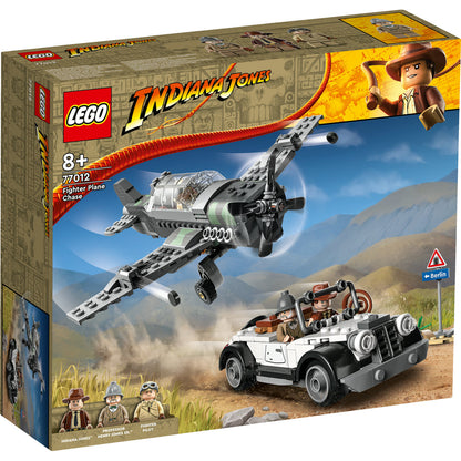 URMARIRE CU AVIONUL DE VANATOARE - LEGO INDIANA JONES - LEGO (77012) - Libelula Vesela - Jucarii