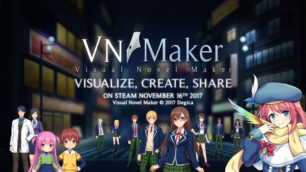 VISUAL NOVEL MAKER + LIVE2D - STEAM - MULTILANGUAGE - WORLDWIDE - PC - Libelula Vesela - Software