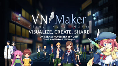 VISUAL NOVEL MAKER + LIVE2D - STEAM - MULTILANGUAGE - WORLDWIDE - PC - Libelula Vesela - Software