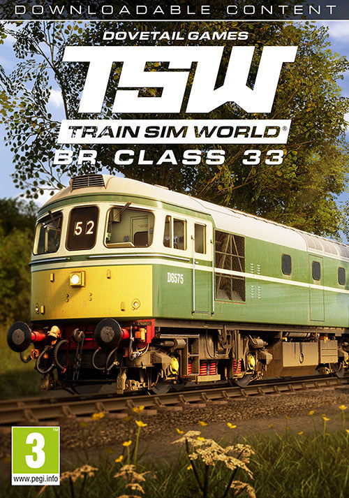 TRAIN SIM WORLD: BR CLASS 33 LOCO ADD-ON - STEAM - WORLDWIDE - MULTILANGUAGE - PC - Libelula Vesela - Jocuri video