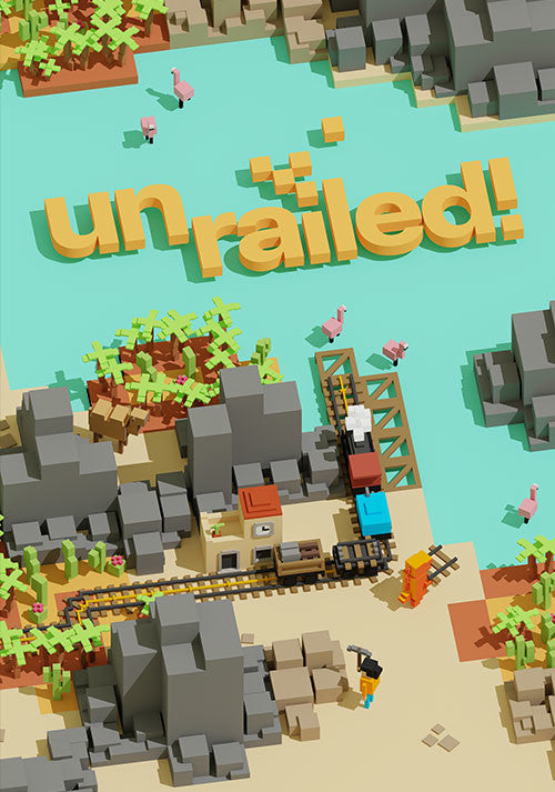 UNRAILED! - STEAM - MULTILANGUAGE - WORLDWIDE - PC - Libelula Vesela - Jocuri video